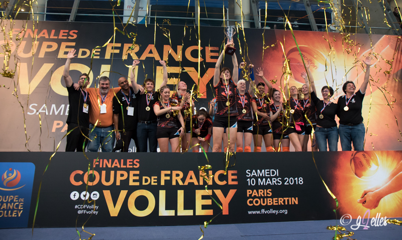 Volley – CDF amateur : Mougins remporte sa 2e Coupe Volley – CDF amateur : Mougins remporte sa 2e Coupe